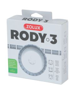 206034 Zolux Rody3 Točak Za Glodare Beli  14x5cm