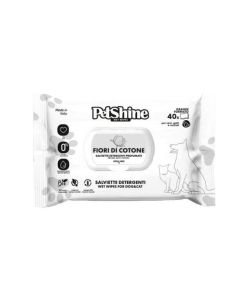 PetShine Vlažne Maramice Fiori di Cotone 40 kom