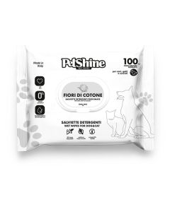 PetShine Vlažne Maramice Fiori di Cotone  100kom