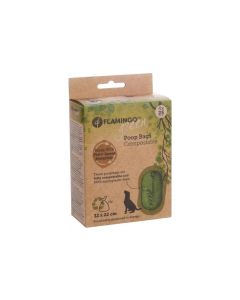 Flamingo Biorazgradive Kesice za Izmet Cardun Zelene 4x25 kom.