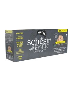Schesir After Dark Konzerve u Pašteti Mix 4 Ukusa Multipack 12x80g