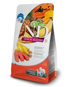 N&D Tropical Adult Dog Medium & Maxi Salmon 10kg