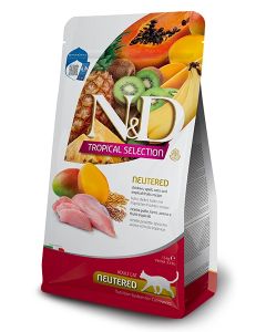 N&D Tropical Neutered Cat Chicken 300g