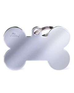 MyFamily Basic Privezak Xl Koska Hromirani Mesing 48x31mm