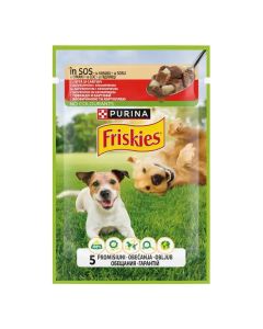 Friskies Dog Adult Govedina i Krompir u Sosu 85g