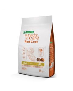 Nature's Protection Dog Red Coat Grain Free Adult Small Breeds Losos 1,5kg