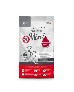 Platinum Adult Mini Beef 900g
