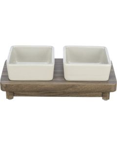 Trixie Keramička Činija Za Pse City Style Set 2x0,2L/10cm 24x4x12cm