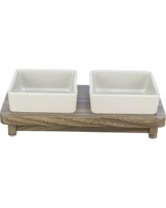 Trixie Keramička Činija Za Pse City Style Set 2x0,4L/12cm 30x4x12cm