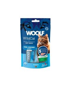 Woolf Wildcat Pasta Za Mačke Bakalar/Piletina/Juka 70g