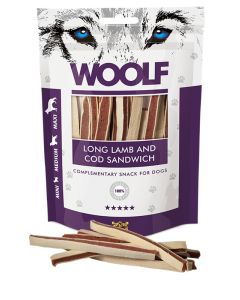 Woolf Jagnjetina i Bakalar Sendvič Long 100g