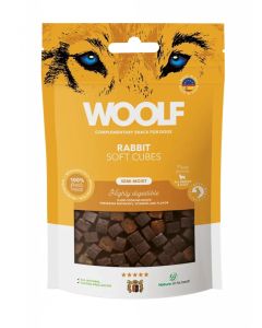 Woolf Soft Cubes Zečetina (monoprotein) 100g