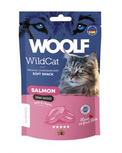 Woolf Wildcat Snacks Losos 50g