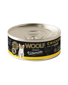 Woolf Wildcat Ultimate Pašteta Za Mačiće Piletina 85g
