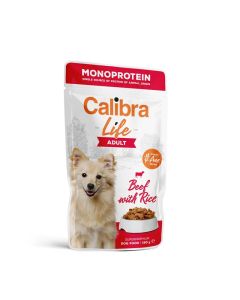 Calibra Dog Life Adult Govedina Kesica 150g