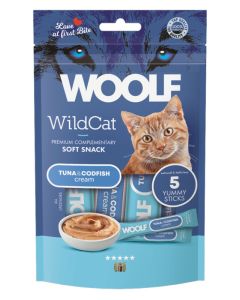 Woolf WildCat Cream Tunjevina & Bakalar 70g