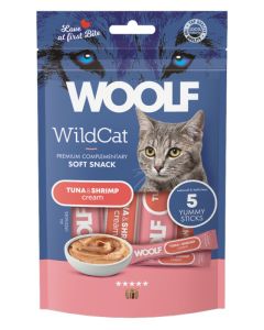 Woolf WildCat Cream Tunjevina & Škampi 70g
