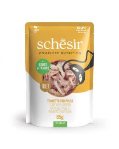 Schesir Cat Tunjevina i Piletina u Želeu Sos 85g