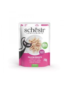Schesir Cat Piletin i Šunka u Želeu 70g
