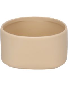 Flamingo Kreramička Činija za Hranu i Vodu Zara Bež 15x7 / 1L