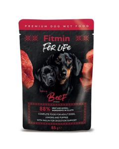 Fitmin Dog For Life Adult/Puppy Govedina Sa Inulinom Sos  85g
