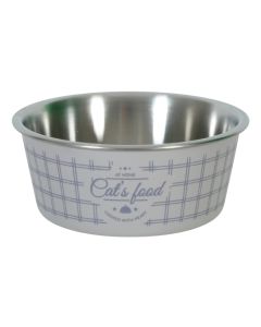 574371ROS Zolux Inox Činija za Hranu za Mačke Roze 400ml