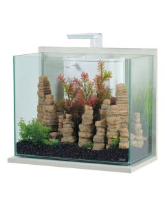 307196 Zolux Idro 50 Akvarijum Set Ceruse Beli 53x30x51,5cm / 50L