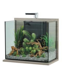 307197 Zolux Idro 50 Akvarijum Set Zebrano Sivi 53x30x51,5cm / 50L