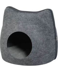 500110 Zolux Moon Kućica za Mačke Igloo Antracit Siva 41x38x36,5cm