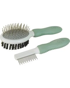 203039 Zolux Set za Četkanje Glodara Četka 16,8cm i Češalj 14,5cm