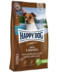 Happy Dog Sensible Mini Canada Losos Zečetina Jagnjetina 800g