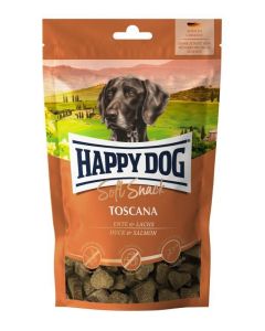 Happy Dog Soft Snack Toscana Pačetina i Losos 100g
