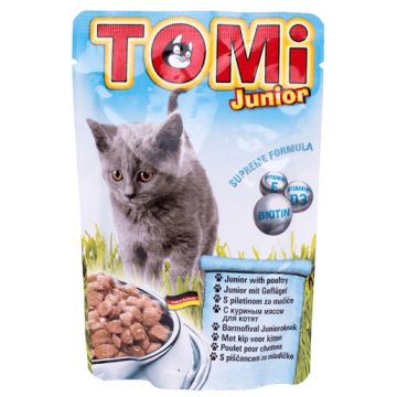Tomi Mačka Kesica Junior Živina 100g