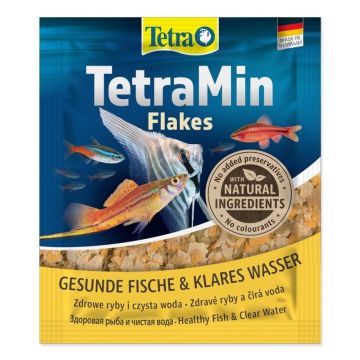 Tetra Min Hrana za Tropske Ribice u Listićima Kesica 12 g