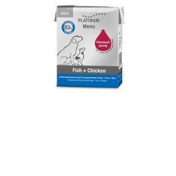 Platinum Menu Fish + Chicken 375g