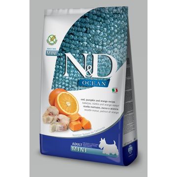 N&D Ocean Mini Codfish Pumpkin & Orange 800g