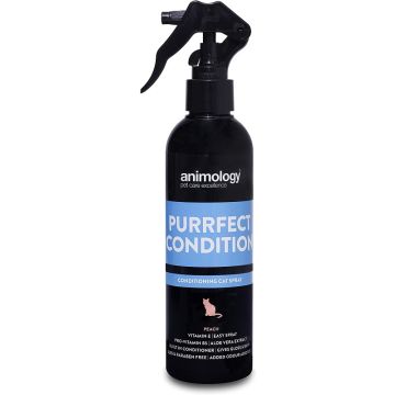 Animology Purrfect Condition Cat Coat Spray Peach 250ml
