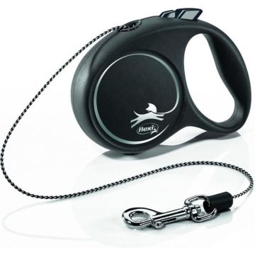 Flexi Povodac Black Design XS Sajla Sivi 3m