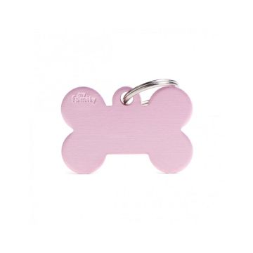 MyFamily Basic Privezak Za Graviranje Velika Pink Koska Aluminijum