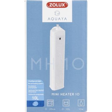 336140 Zolux Mini Grejač Za Akvarijume 10l Beli