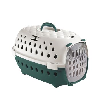 422011TAU Zolux Smart Transporter Zeleno / Beli 34x50x34cm