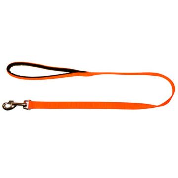 Leopet Najlon Povodac Miami Narandžasti 100x2cm