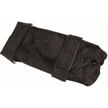 Fashion Dog Vodootporni Kaputić sa Odvojivom Postavom Crni 43cm