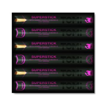 Tomi Cat Sticks Poslastica Zečetina, Pačetina, Sir 6 kom.