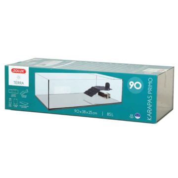 309517 Zolux Karapas Primo Terarijum za Vodene Kornjače 90x38x25cm
