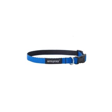 Amiplay Twist Podesiva Ogrlica L Plava 35-50cm x 2cm