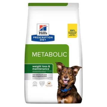 Hill's Metabolic Weight Loss & Maintenance Canine Jagnjetina i Pirinač 12kg