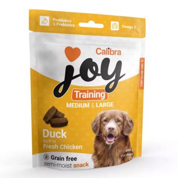 Calibra Joy Dog Poluvlažne Poslastice Training Medium & Large Pačetina i Piletina 300g