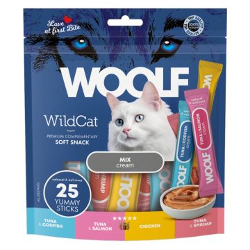 Woolf WildCat Cream Mix Ukusa 25 kom. / 350g