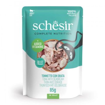 Schesir Cat Tunjevina i Orada u Želeu Sos 85g